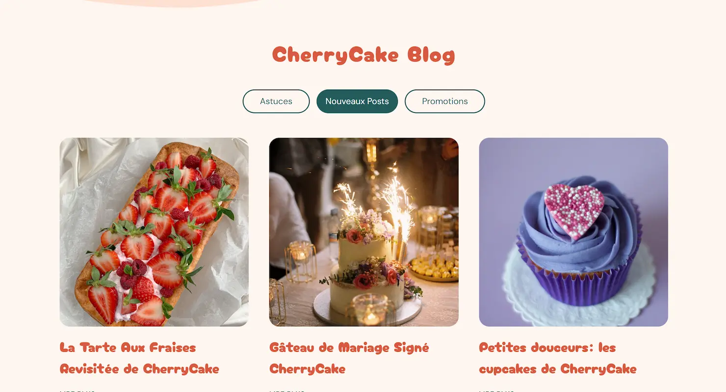 cherrycake.devbloom.fr_ Création site internet Chartres Le mans